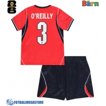 Fotballdrakt Barn England Nico O'Reilly #3 Bortedraktsett VM 2026 Kortermet (+ Korte bukser)